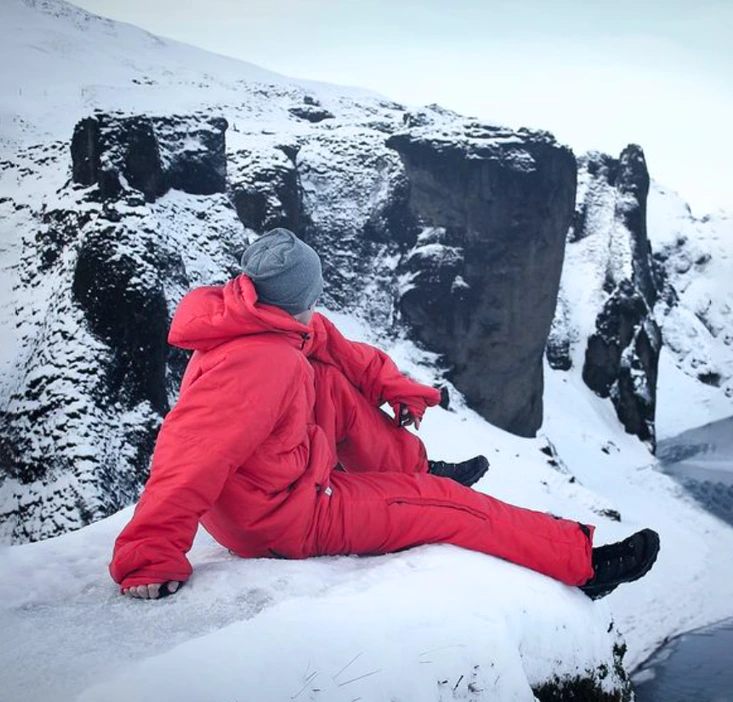 Tjaldsvæði svefnpoki