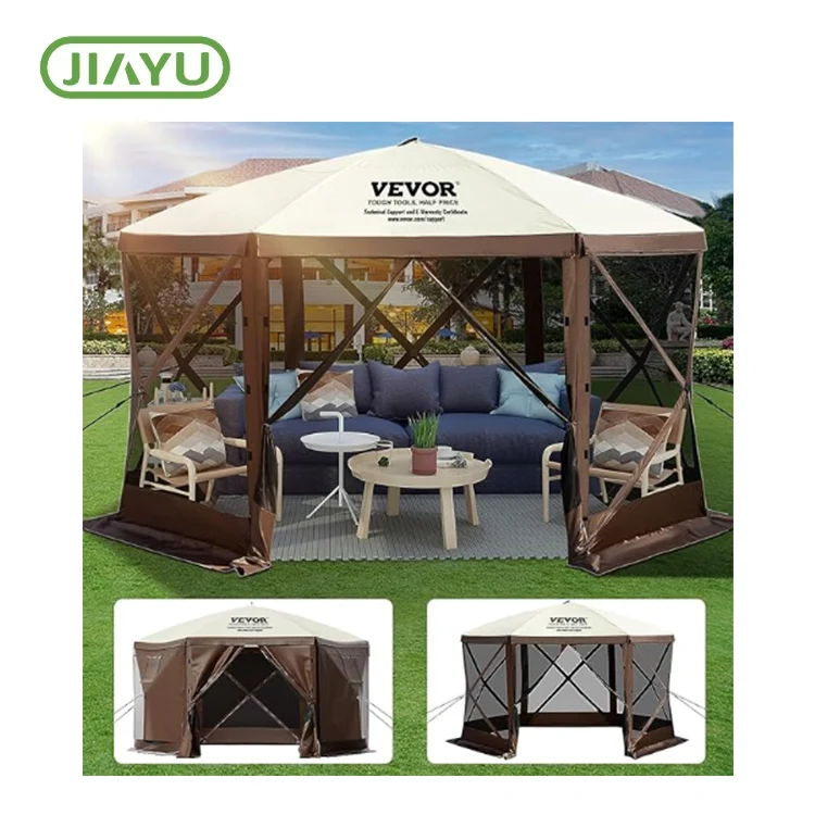 Regnþétt pergola tjaldstæði tjaldvagn